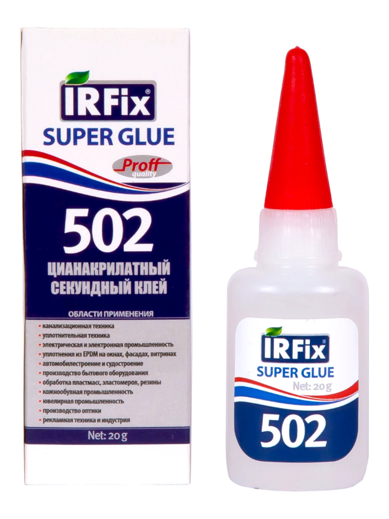 IRFix Super Glue 502 Секундный цианакрилатный клей 3г - фото 3
