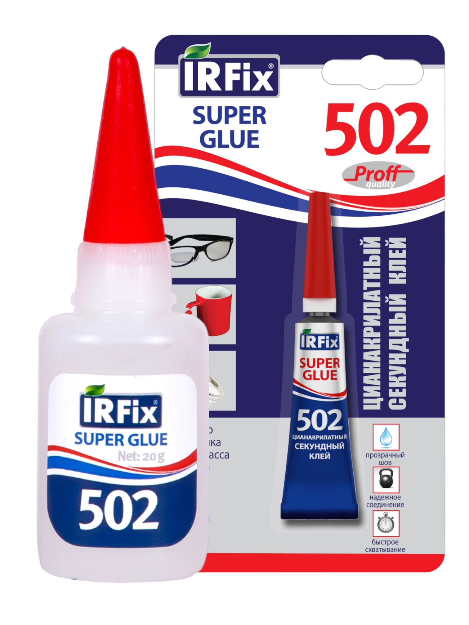 IRFix Super Glue 502 Секундный цианакрилатный клей 3г