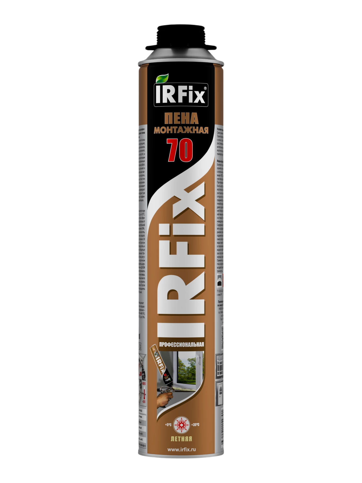 IRFix 70 Пена монтажная профессиональная летняя