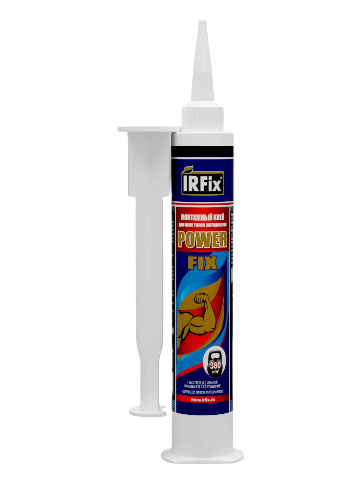 IRFix Power Fix MS Клей монтажный ультрабыстрый на гибридной основе 310мл - фото 3