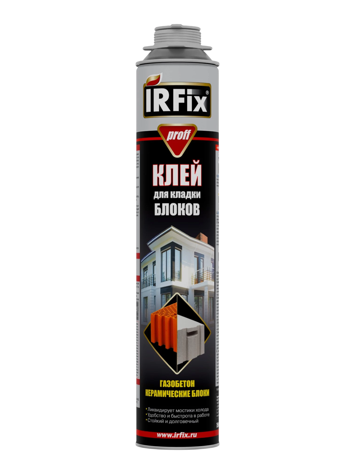 IRFix PROFF Клей-пена для кладки блоков