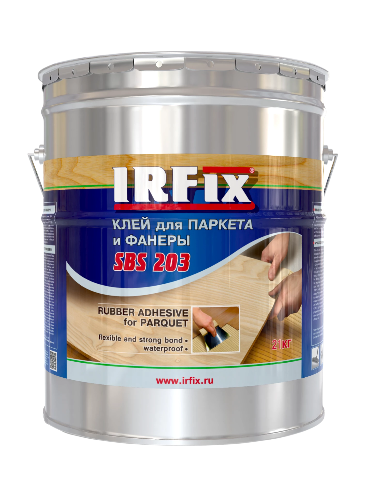 IRFix SBS 203 Клей для паркета и фанеры 12кг