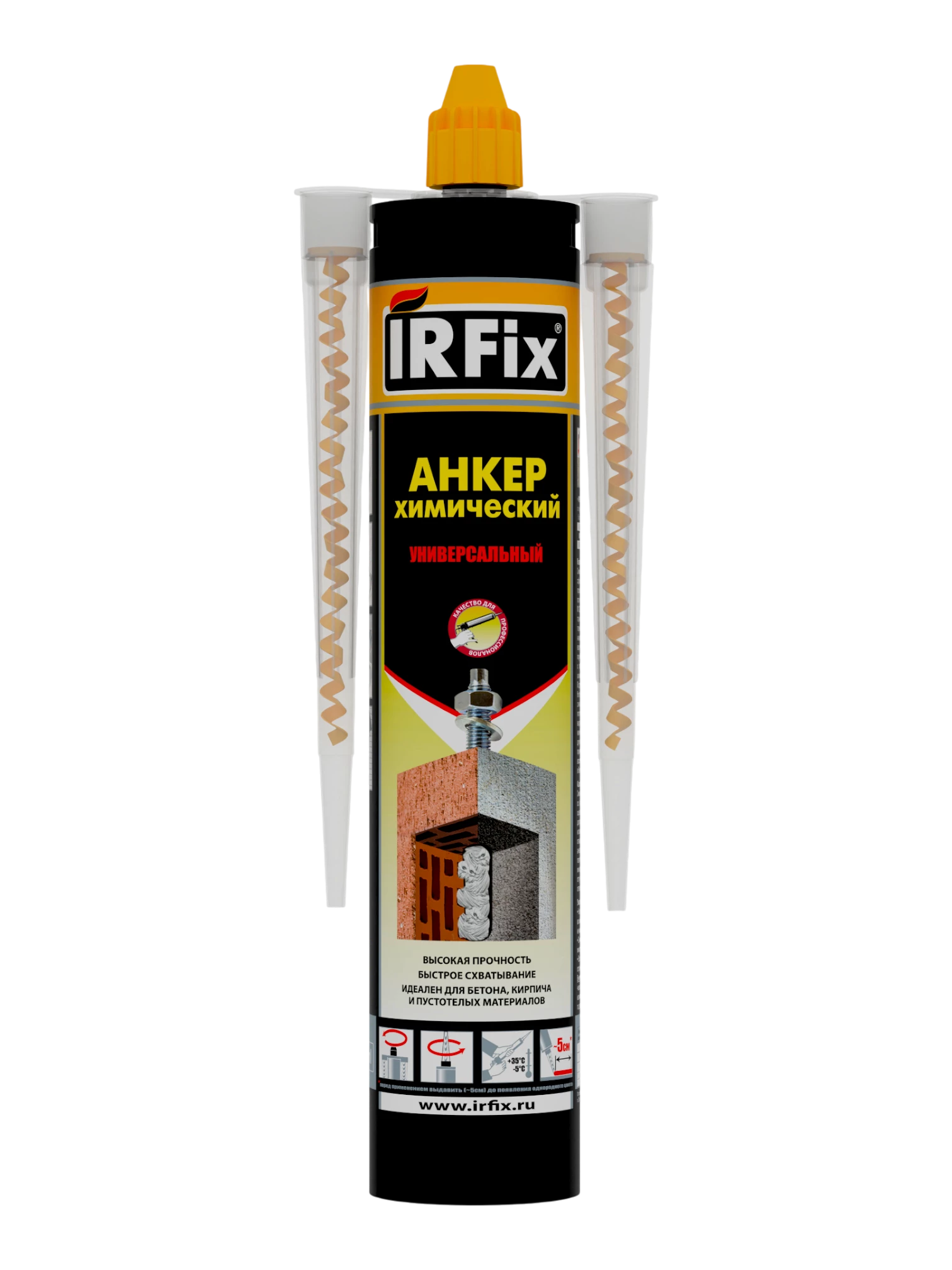 IRFix PESF Химический анкер универсальный на основе полиэфирной смолы 300мл - фото 2
