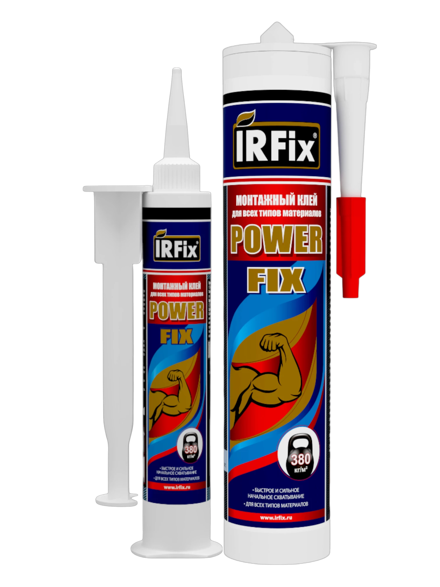 IRFix Power Fix MS Клей монтажный ультрабыстрый на гибридной основе 310мл